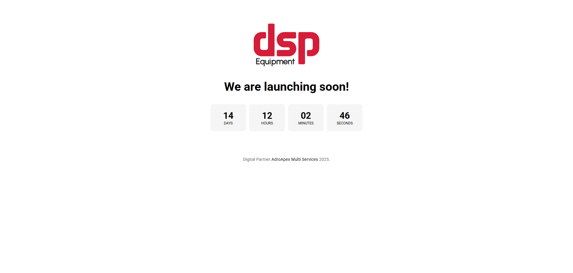 Industrial Website Project