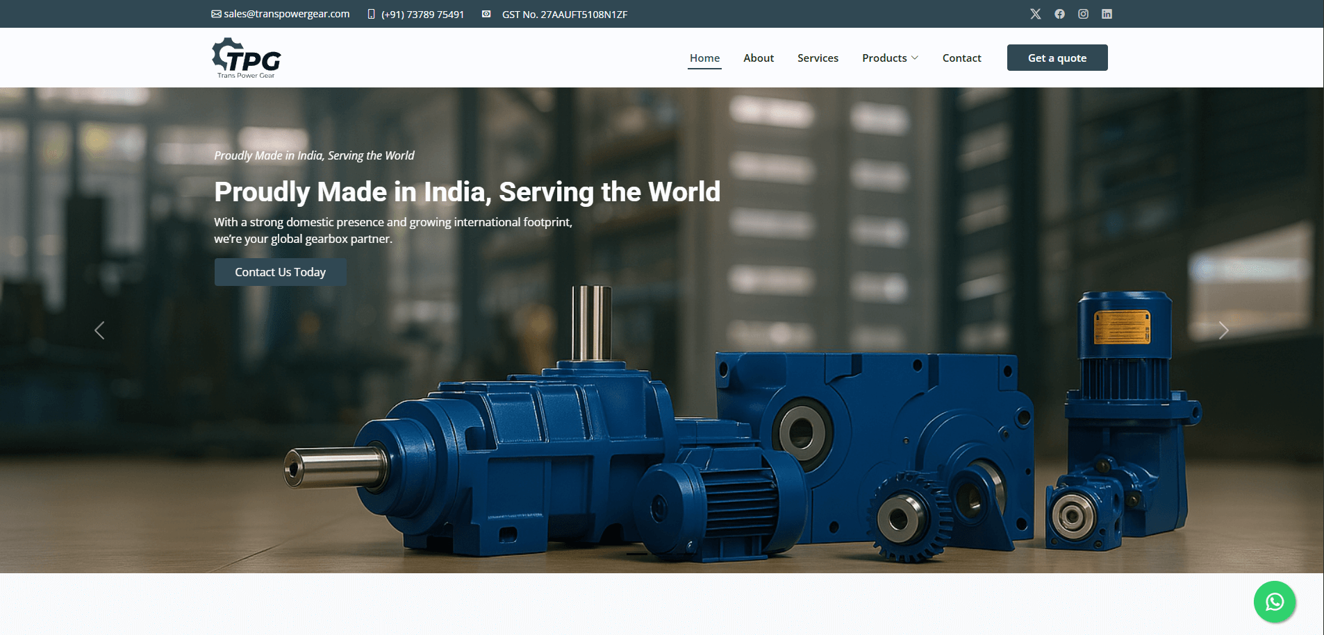 Engineering Website Project